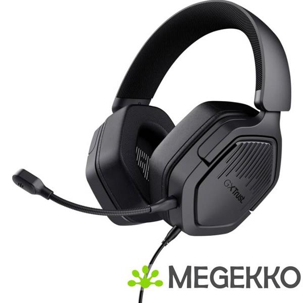 Grote foto trust gxt 492 carus headset zwart audio tv en foto koptelefoons