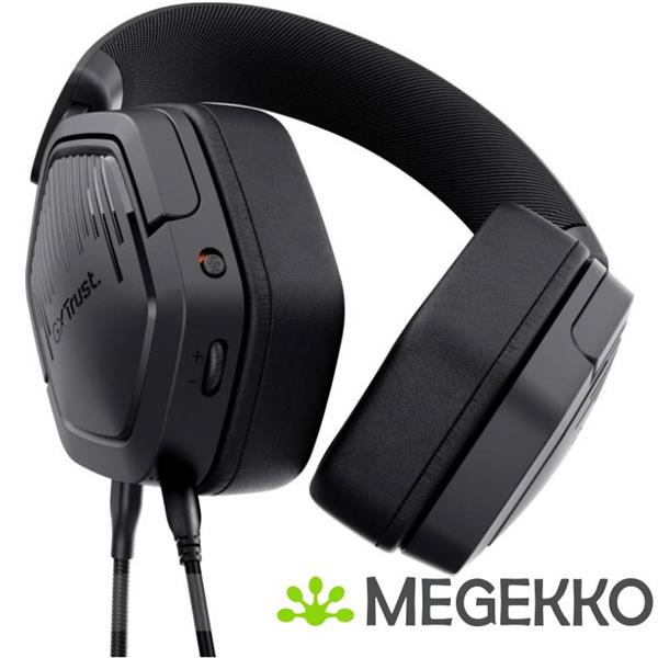 Grote foto trust gxt 492 carus headset zwart audio tv en foto koptelefoons