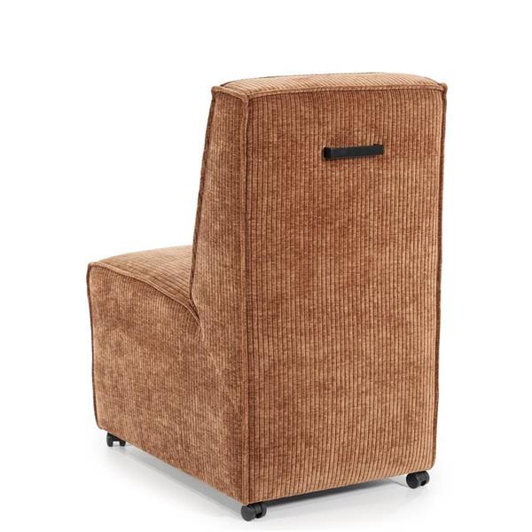 Grote foto eetkamerfauteuil james 73x52 cm met wieltjes verkrijgbaar in diverse kleuren huis en inrichting stoelen