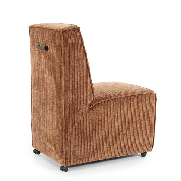 Grote foto eetkamerfauteuil james 73x52 cm met wieltjes verkrijgbaar in diverse kleuren huis en inrichting stoelen