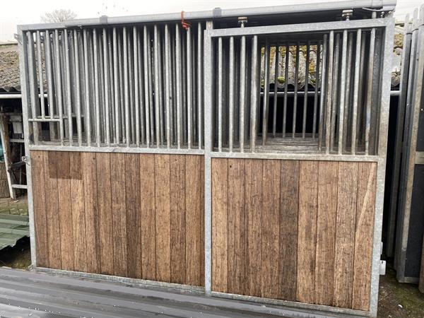 Grote foto paardenboxen 3 meter 22 stuks agrarisch stallen