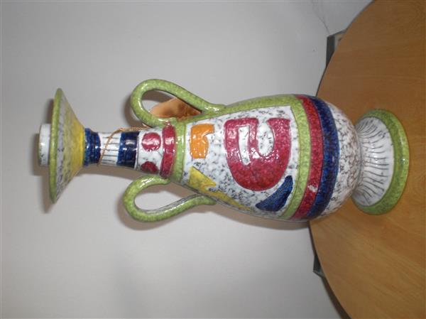 Grote foto kandelaar keramiek likeurfles jaren 60 antiek en kunst kandelaars