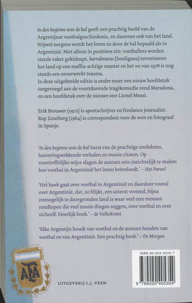 Grote foto in den beginne was de bal boeken overige boeken