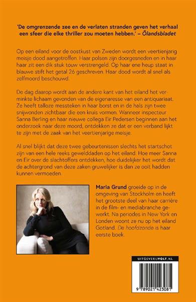Grote foto de hoofdzonde sanna berling eir pedersen 1 boeken thrillers