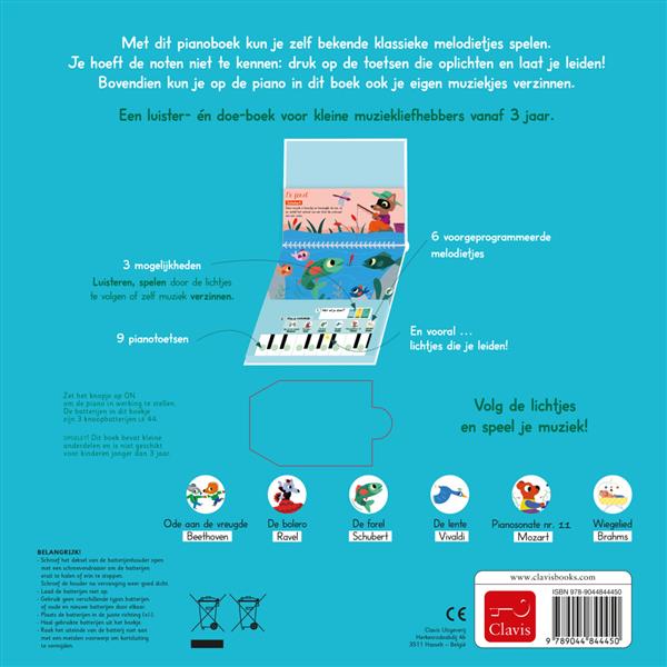 Grote foto klassieke melodietjes mijn pianoboek boeken overige boeken