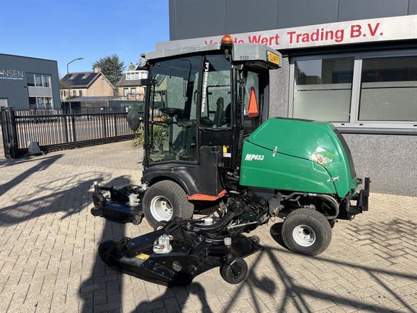 Grote foto ransomes mp653 3 delige grasmaaier gazonmaaier 2016 8400uur kubota diesel tuin en terras cirkelmaaiers