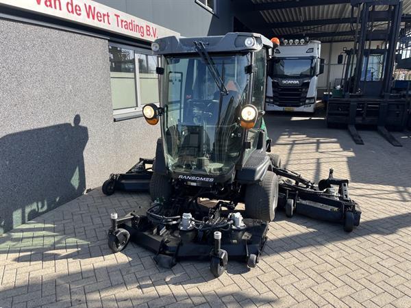 Grote foto ransomes mp653 3 delige grasmaaier gazonmaaier 2016 8400uur kubota diesel tuin en terras cirkelmaaiers