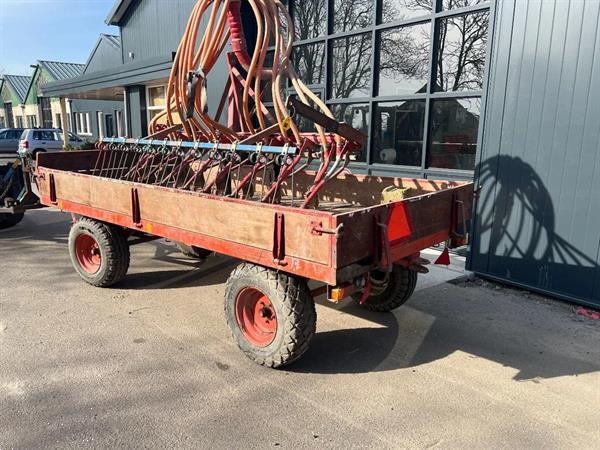Grote foto miedema platte wagen agrarisch harken