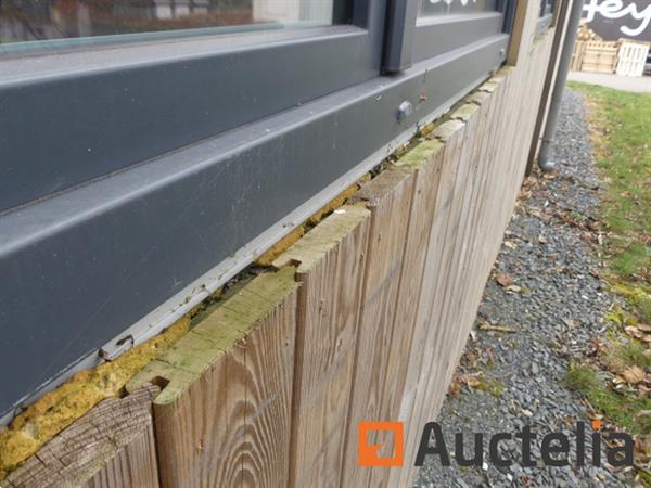 Grote foto set van 4 containers omgebouwd tot kantine met keuken opslag en zijterras doe het zelf en verbouw containers