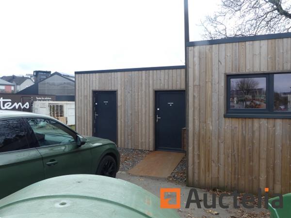 Grote foto set van 4 containers omgebouwd tot kantine met keuken opslag en zijterras doe het zelf en verbouw containers