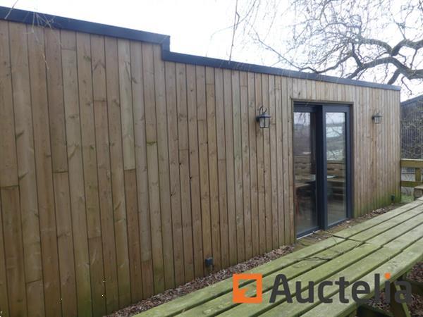 Grote foto set van 4 containers omgebouwd tot kantine met keuken opslag en zijterras doe het zelf en verbouw containers
