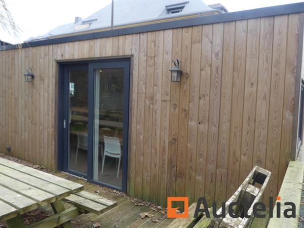 Grote foto set van 4 containers omgebouwd tot kantine met keuken opslag en zijterras doe het zelf en verbouw containers