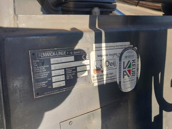 Grote foto linde 2.5 electro agrarisch heftrucks