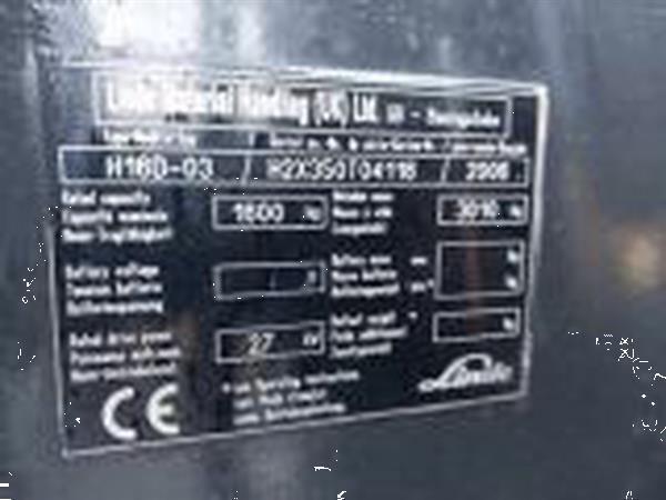 Grote foto linde 1.6ton diesel. agrarisch heftrucks