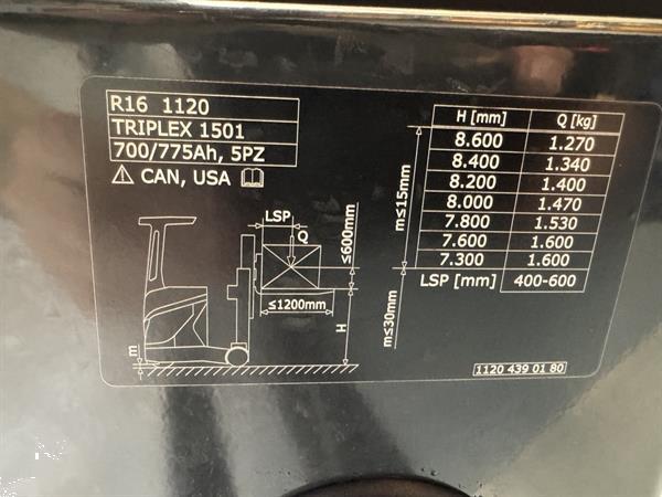 Grote foto r 16 01 1120 triplex ffl full options doe het zelf en verbouw hefwerktuigen