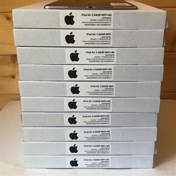 Grote foto voordeelbundel apple ipad air 2 64gb wifi 4g zwart zilver garantie telecommunicatie ipad