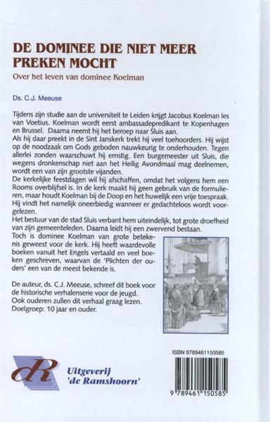 Grote foto de dominee die niet meer preken mocht boeken overige boeken