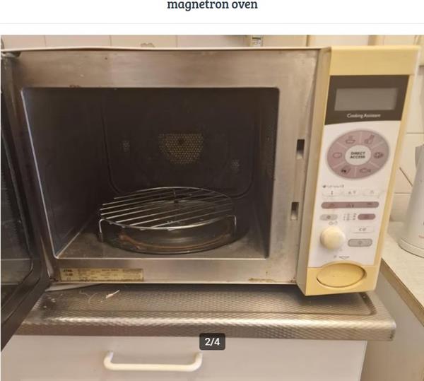 Grote foto magnetron oven in goede staat. huis en inrichting keukenapparatuur