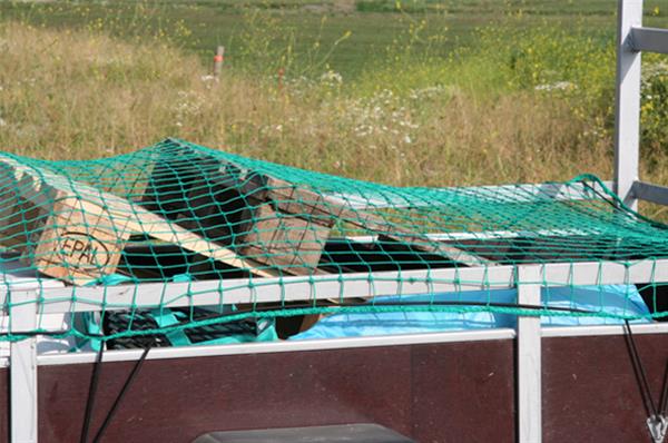 Grote foto aanhangernet aanhanger aanhangernetten open bak. doe het zelf en verbouw materialen en producten