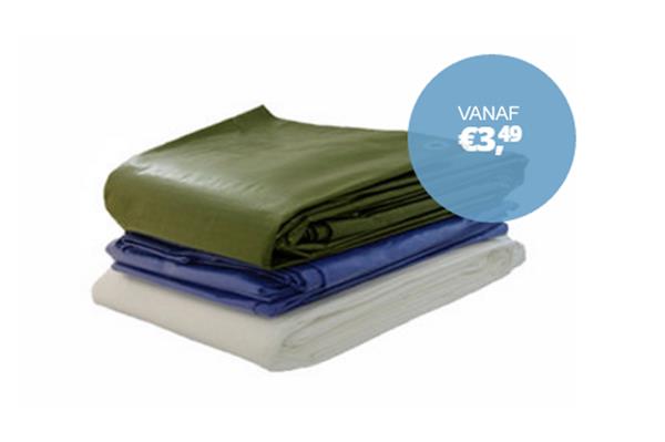 Grote foto pe dekzeilen afdekzeil tarps dekkleed zeilen. watersport en boten accessoires en onderhoud