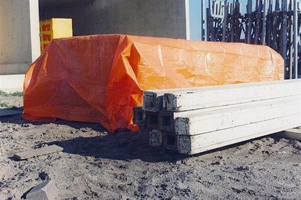 Grote foto pe dekzeilen zeil dekzeil afdekzeil dekkleed. doe het zelf en verbouw materialen en producten