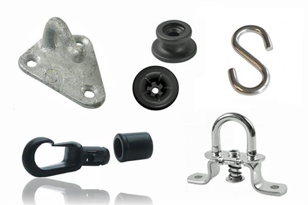 Grote foto spanrubbers haken spanbanden musketonhaken. auto diversen aanhangers