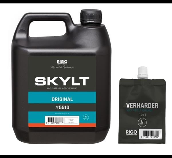Grote foto rigostep skylt 2k ultramat lak original inclusief verharder 5510 set van 1000ml of 4000ml nieuwst doe het zelf en verbouw verven en sierpleisters