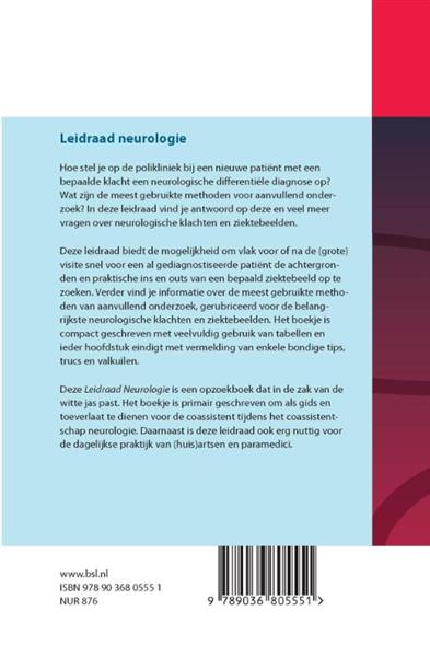 Grote foto leidraad neurologie leidraad reeks boeken wetenschap