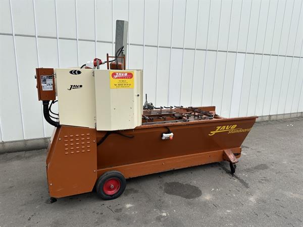Grote foto javo standaard potmachine met pneumatische potdispenser en uitwerper agrarisch tuinbouw