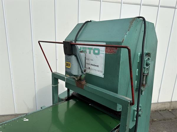 Grote foto heto gregoire potmachine voor het vullen van grote containers potten agrarisch tuinbouw