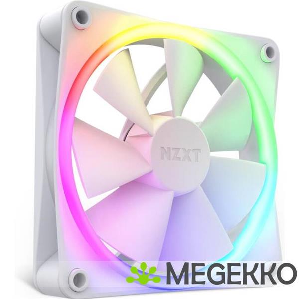 Grote foto nzxt f120 rgb 120mm rgb fans single white computers en software overige computers en software