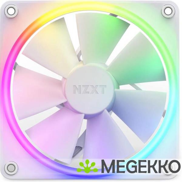Grote foto nzxt f120 rgb 120mm rgb fans single white computers en software overige computers en software