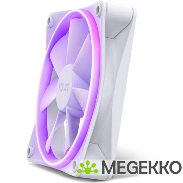 Grote foto nzxt f120 rgb 120mm rgb fans single white computers en software overige computers en software