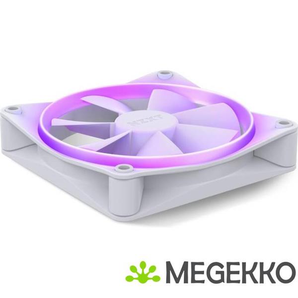 Grote foto nzxt f120 rgb 120mm rgb fans single white computers en software overige computers en software