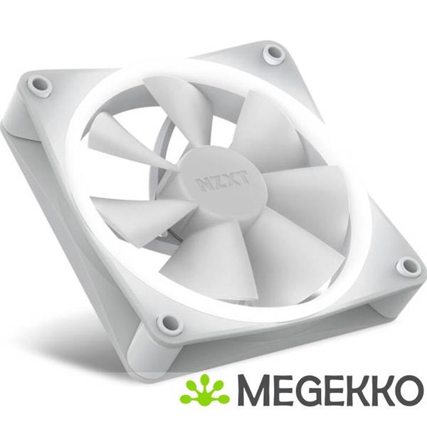 Grote foto nzxt f120 rgb 120mm rgb fans single white computers en software overige computers en software