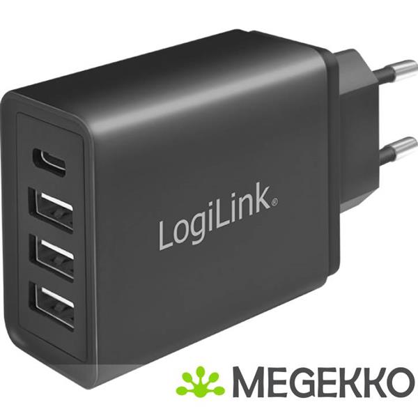 Grote foto logilink pa0221 oplader voor mobiele apparatuur universeel zwart ac snel opladen binnen computers en software overige computers en software