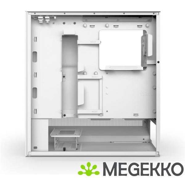 Grote foto nzxt h5 flow rgb white 2024 computers en software behuizingen en kasten