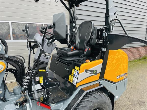 Grote foto giant g2700 x tra hd jubileum editie minishovel nieuw 699 lease agrarisch shovels