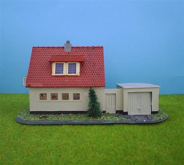 Grote foto huis met losse garage h0 ho nh0578 hobby en vrije tijd h0