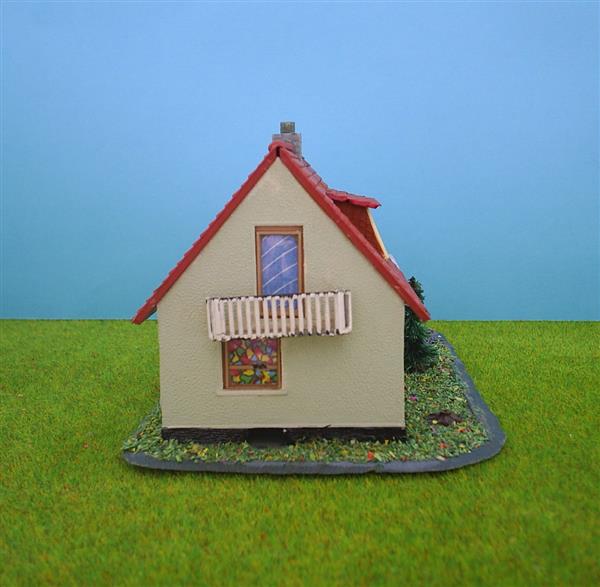 Grote foto huis met losse garage h0 ho nh0578 hobby en vrije tijd h0