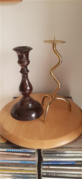 Grote foto 2 pracht kandelaars vintage antiek en kunst kandelaars