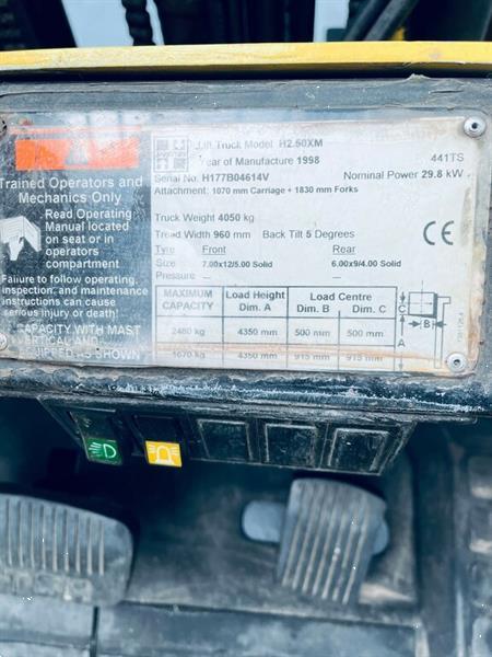 Grote foto hyster h2.50xm agrarisch heftrucks