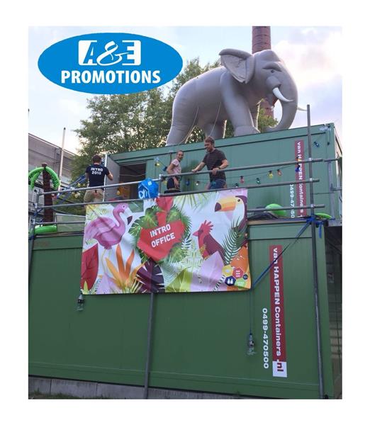Grote foto verhuur reuze olifant jungle attributen assen diversen overige diversen