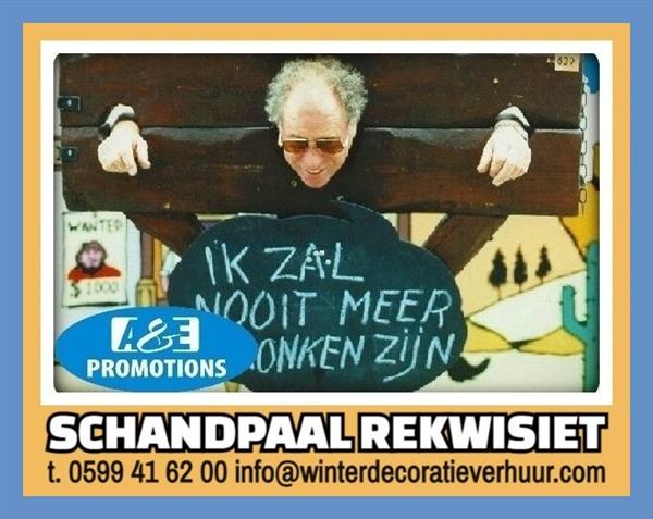 Grote foto verhuur kanon replica schandpaal ommen diversen overige diversen