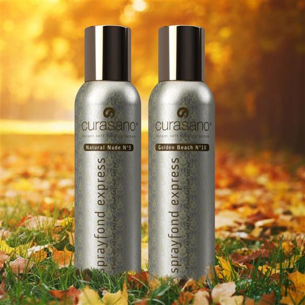 Grote foto curasano sprayfond express 125ml natural nude n 5 kleding dames sieraden