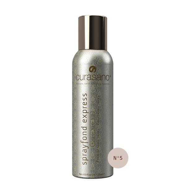 Grote foto curasano sprayfond express 125ml natural nude n 5 kleding dames sieraden