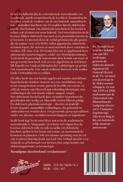 Grote foto het elektrische heelal boeken wetenschap