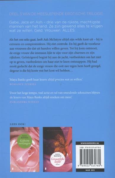 Grote foto vurige obsessie ademloos 3 boeken overige boeken