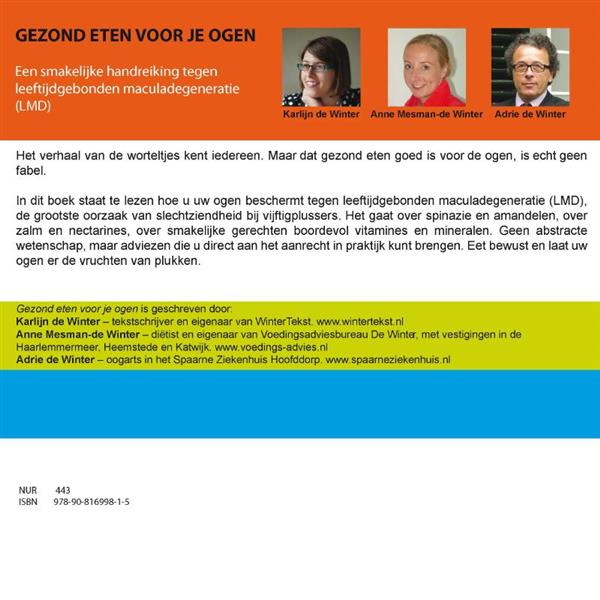 Grote foto gezond eten voor je ogen boeken kookboeken