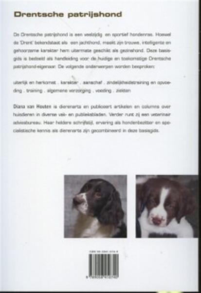 Grote foto drentsche patrijshond basisgids dierenverzorging boeken hobby en vrije tijd